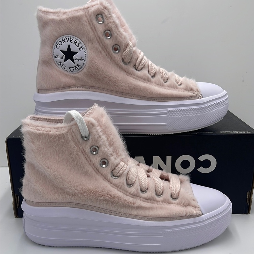 Converse WMNS Platform Sneakers High-Top A13383C TAS MOVE HI
BLUSH HUSH/WHITE/BL